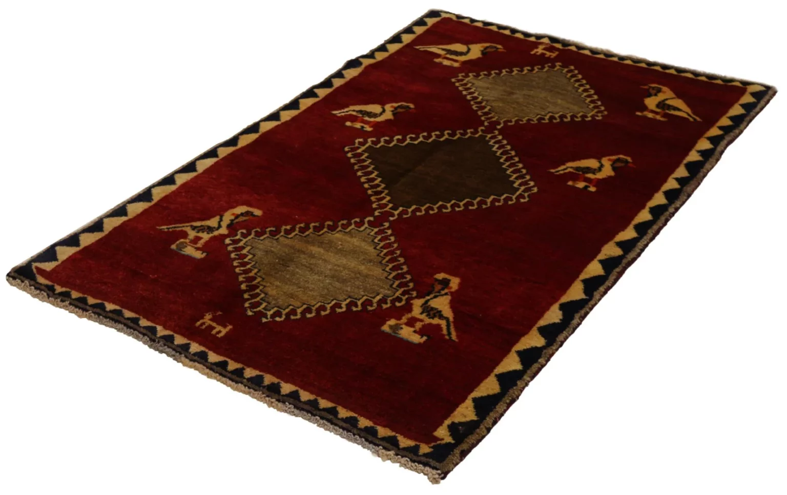 Perserteppich Fars 165 x 107 cm Wolle handgeknüpft