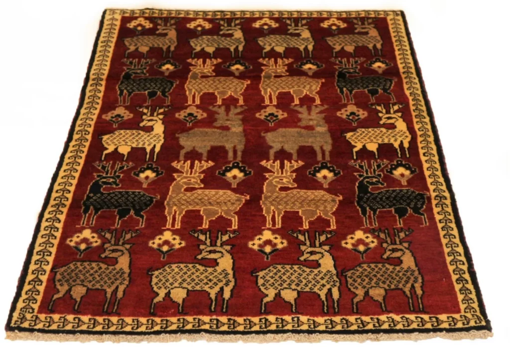 Perserteppich Fars 160 x 99 cm Wolle handgeknüpft