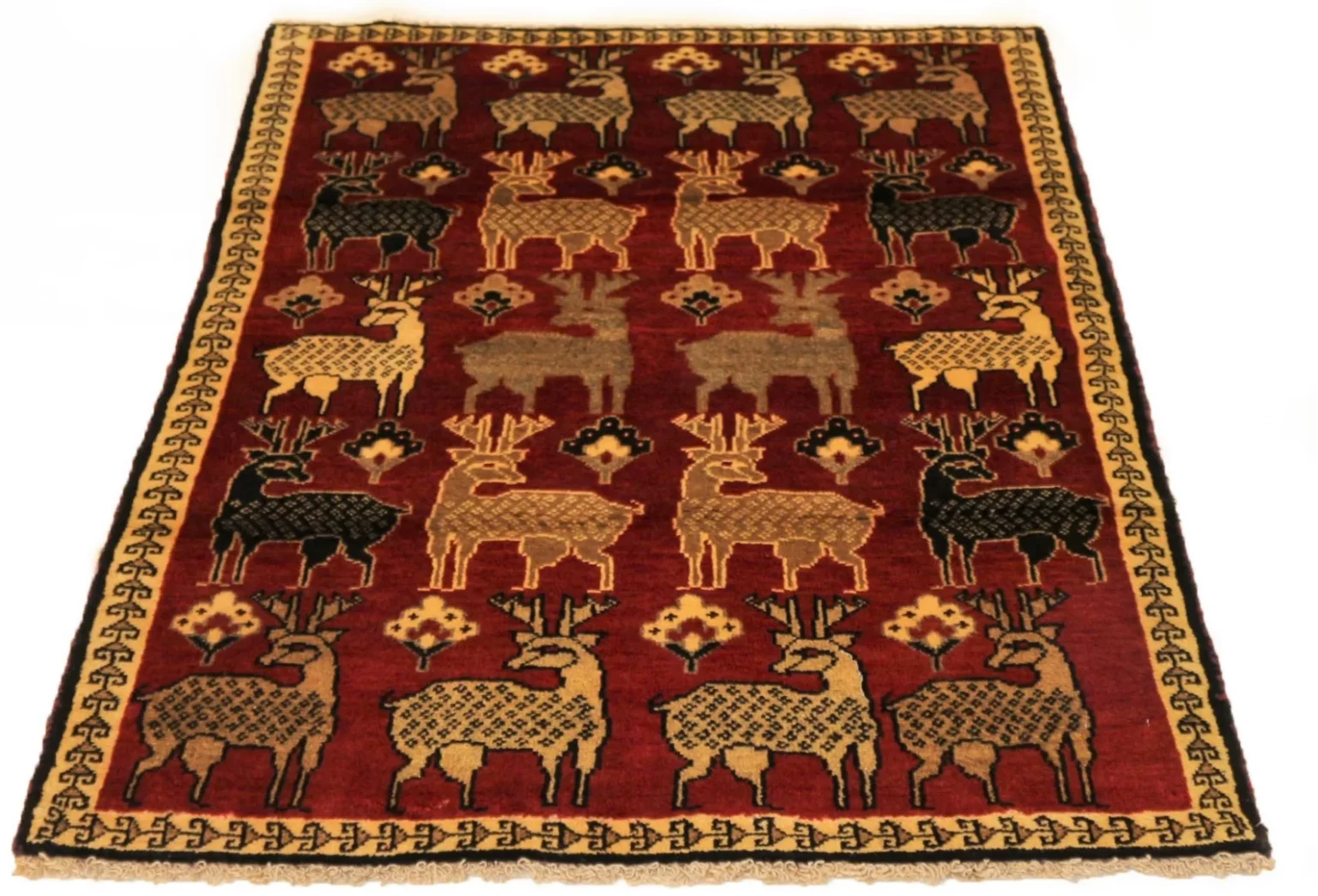 Perserteppich Fars 160 x 99 cm Wolle handgeknüpft