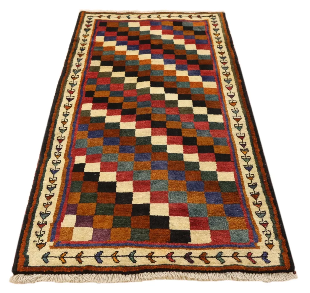 Perserteppich Gabbeh-Shuli 195 x 92 cm Wolle handgeknüpft