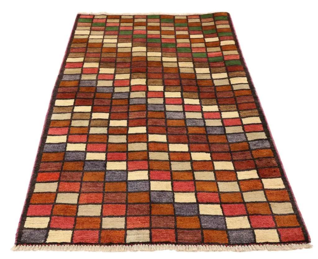 gabbeh-shuli-200-x-106-cm-90000-180000-knoten-m-kunstwerk-mit-frei-1 Perserteppich Fars 200 x 106 cm Wolle handgeknüpft