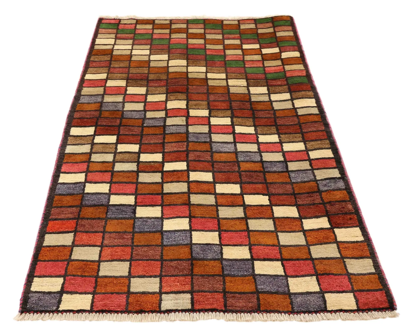 gabbeh-shuli-200-x-106-cm-90000-180000-knoten-m-kunstwerk-mit-frei-1 Perserteppich Fars 200 x 106 cm Wolle handgeknüpft