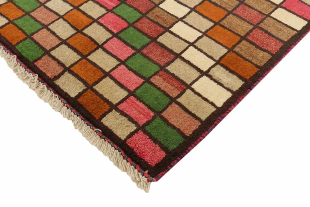 gabbeh-shuli-200-x-106-cm-90000-180000-knoten-m-kunstwerk-mit-frei-3 Perserteppich Fars 200 x 106 cm Wolle handgeknüpft