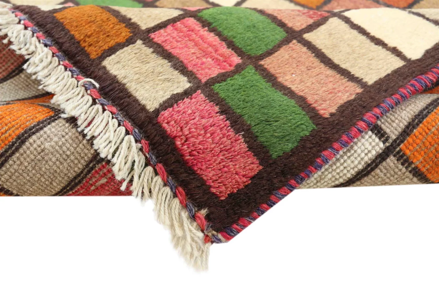 gabbeh-shuli-200-x-106-cm-90000-180000-knoten-m-kunstwerk-mit-frei-4 Perserteppich Fars 200 x 106 cm Wolle handgeknüpft