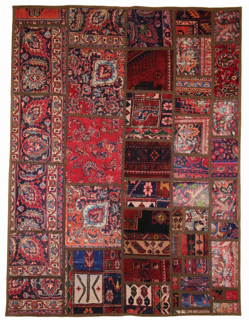 Perserteppich 224 x 168 cm handgeknüpft