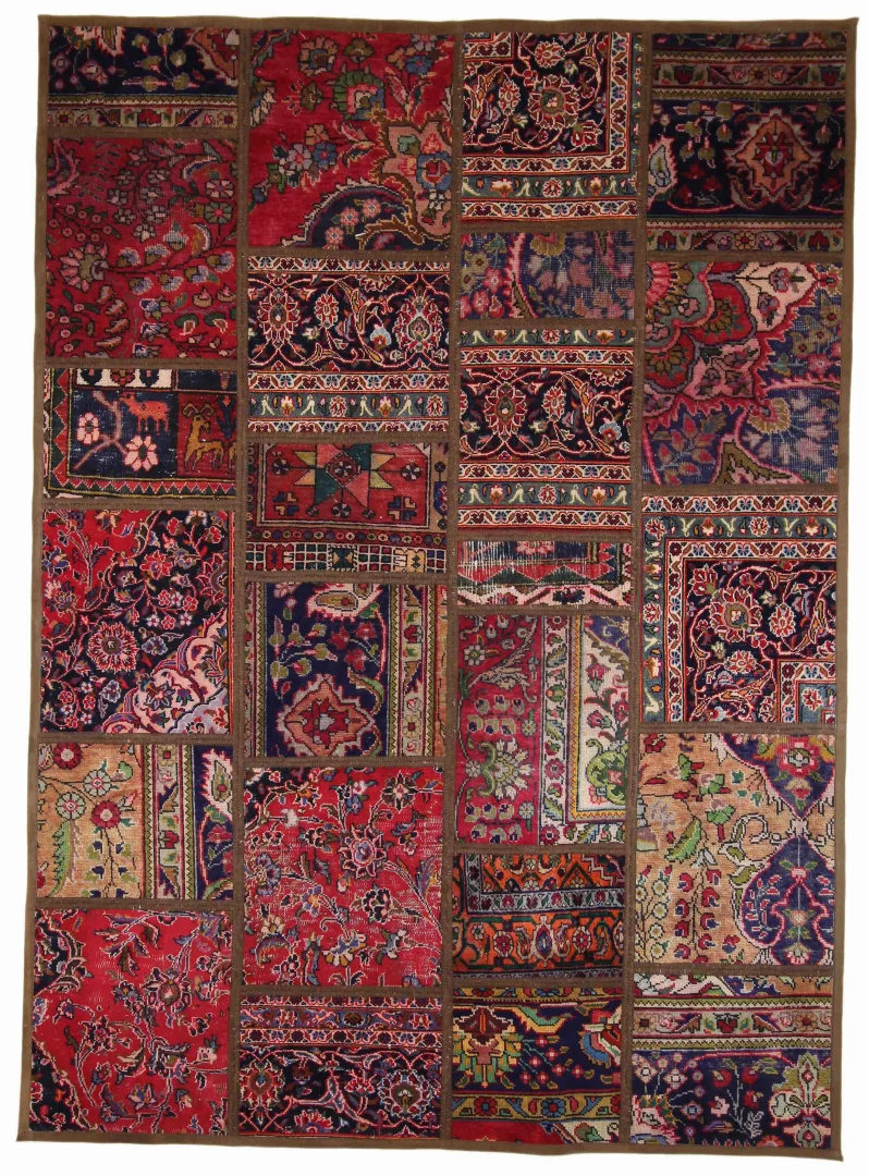 Perserteppich 237 x 170 cm handgeknüpft