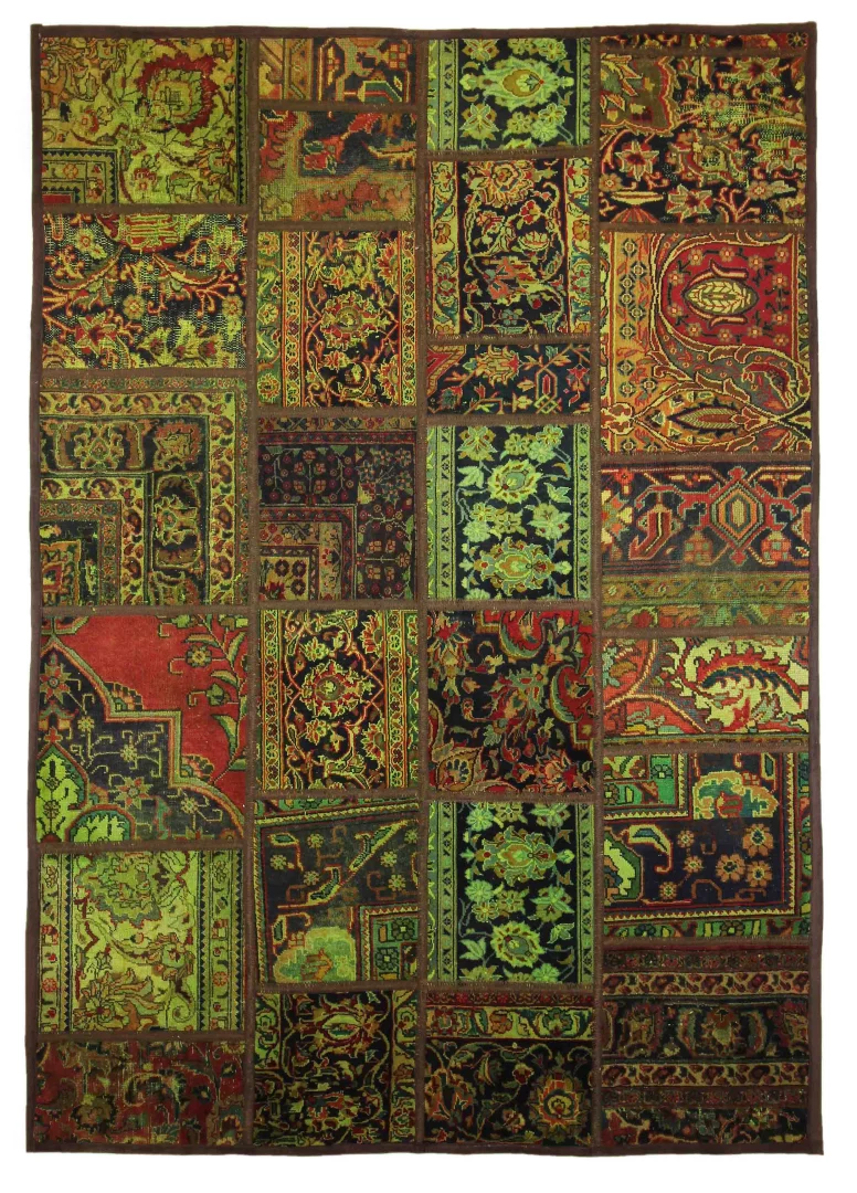 Orientteppich 240 x 168 cm handgeknüpft
