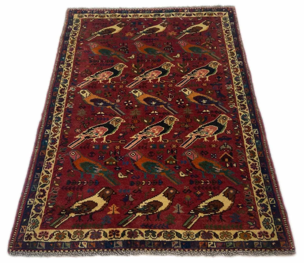 Perserteppich Fars 142 x 106 cm Wolle handgeknüpft
