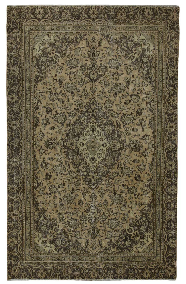 vintage-perserteppich-270-x-168-cm-einzigartiges-handgearbeitetes-design Perserteppich 270 x 168 cm Wolle handgeknüpft
