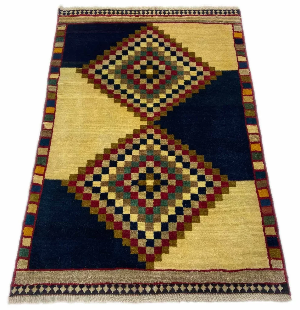 Perserteppich Fars 144 x 100 cm Schurwolle handgeknüpft