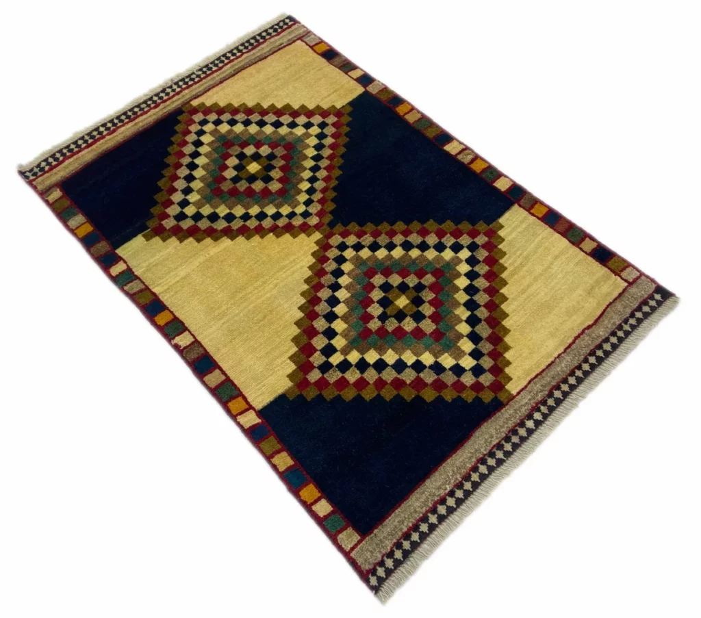Perserteppich Fars 144 x 100 cm Schurwolle handgeknüpft