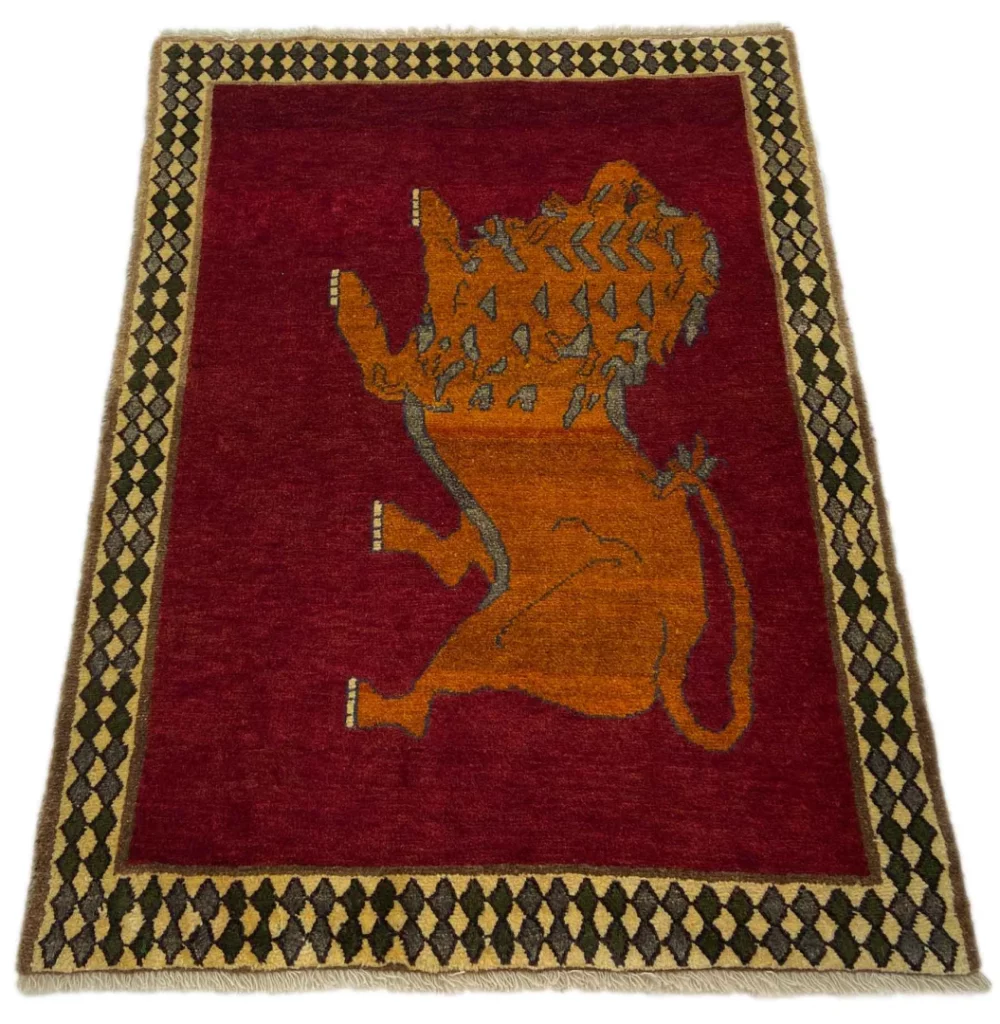 Perserteppich Fars 144 x 106 cm Schurwolle handgeknüpft