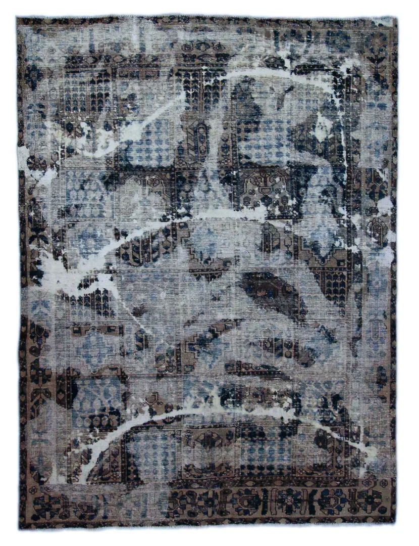 Perserteppich 274 x 205 cm Wolle handgeknüpft