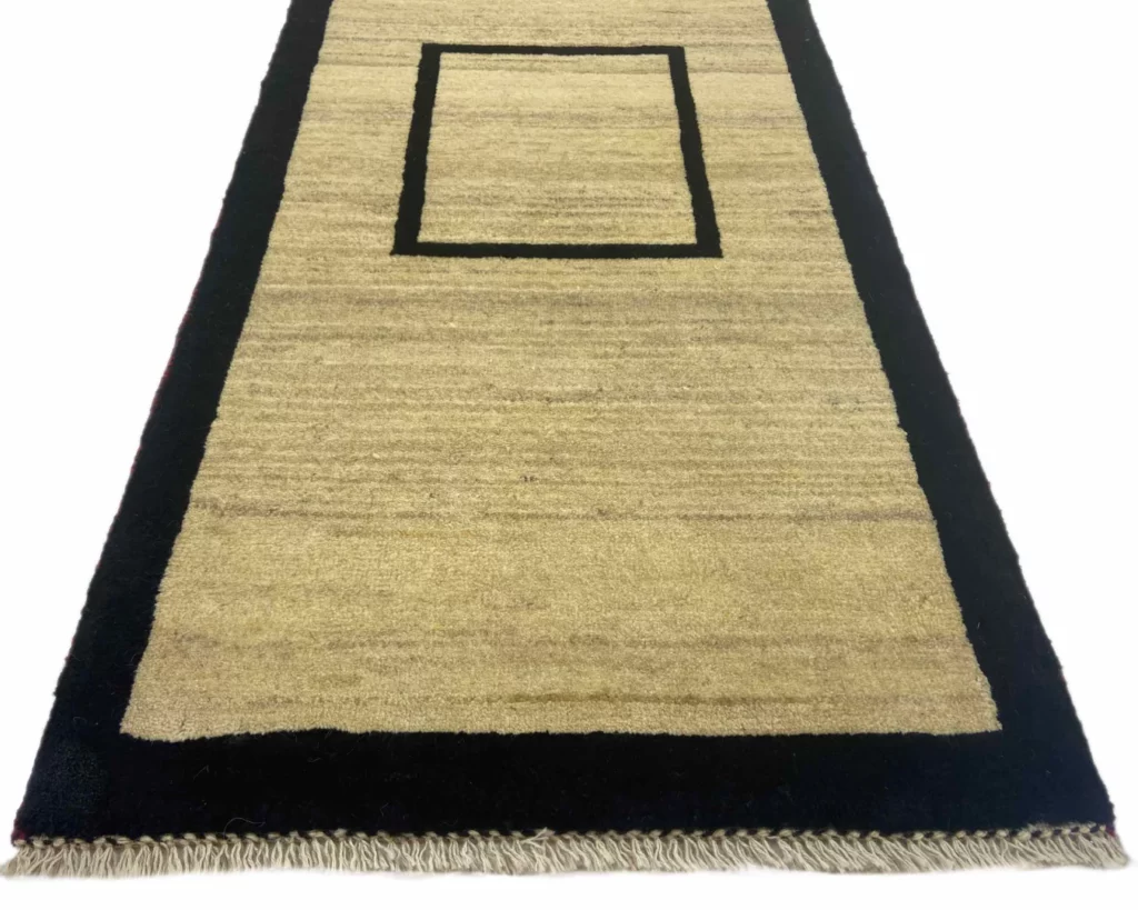 gabbeh-teppich-146-x-70-cm-50000-180000-knoten-m-hoher-und-weicher-4 Perserteppich Fars 146 x 70 cm Wolle handgeknüpft