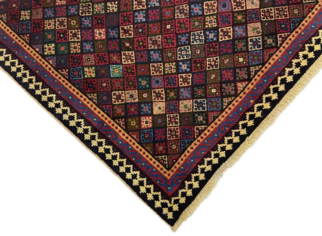 Perserteppich Fars 147 x 103 cm Schurwolle handgeknüpft