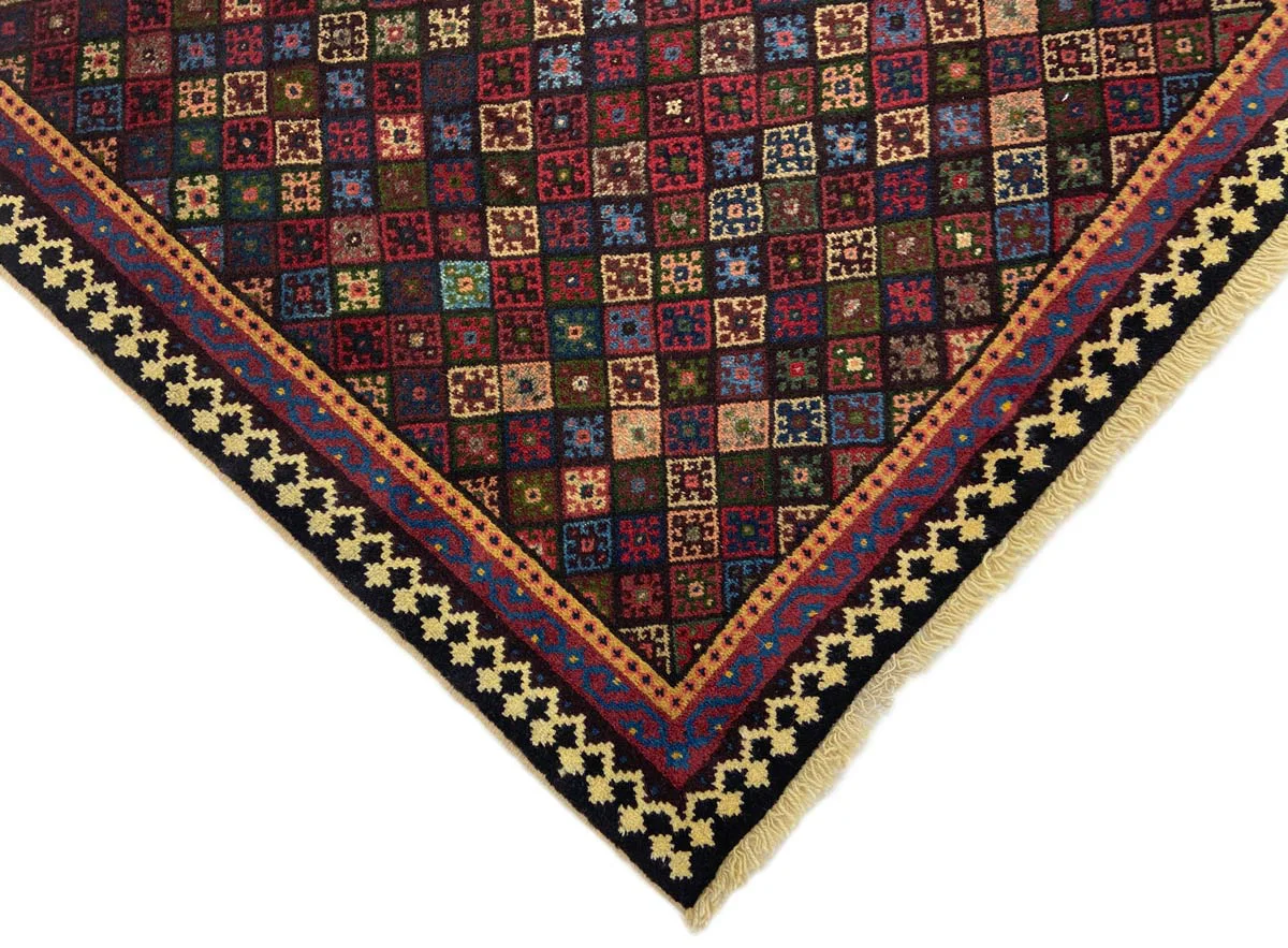 Perserteppich Fars 147 x 103 cm Schurwolle handgeknüpft