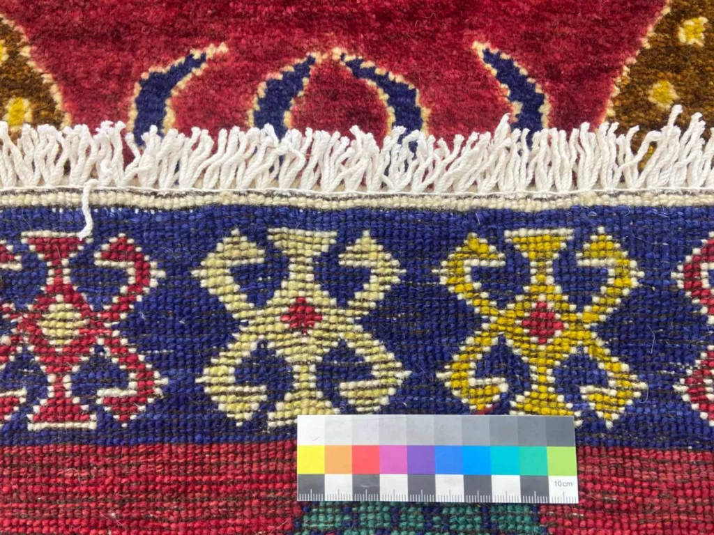 Perserteppich Gabbeh 148 x 112 cm Wolle handgeknüpft