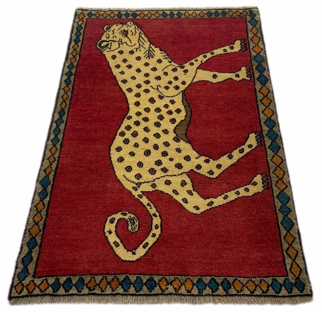 gabbeh-shuli-teppich-150-x-100-cm-90000-180000-knoten-ausgefallene-1 Perserteppich Fars 150 x 100 cm Wolle handgeknüpft