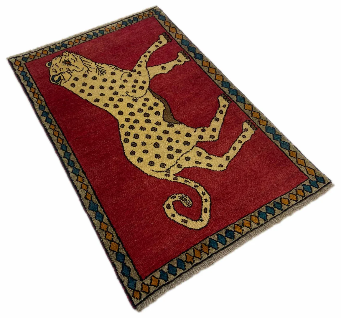 gabbeh-shuli-teppich-150-x-100-cm-90000-180000-knoten-ausgefallene-2 Perserteppich Fars 150 x 100 cm Wolle handgeknüpft