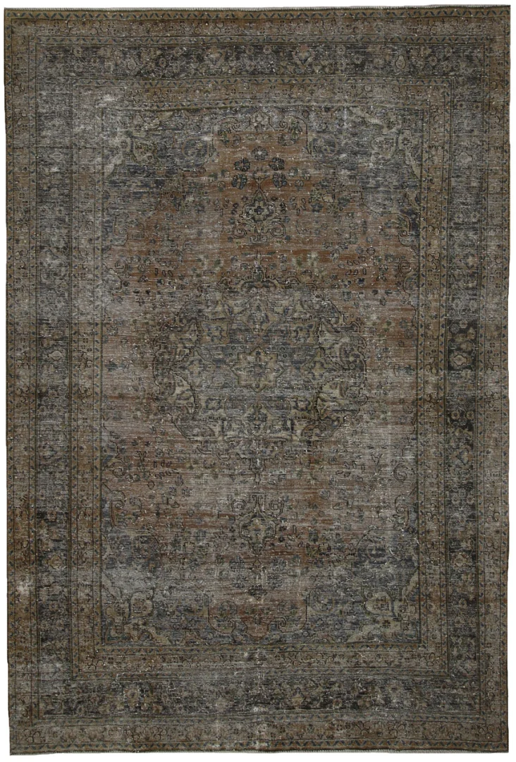 Perserteppich 283 x 194 cm Wolle handgeknüpft