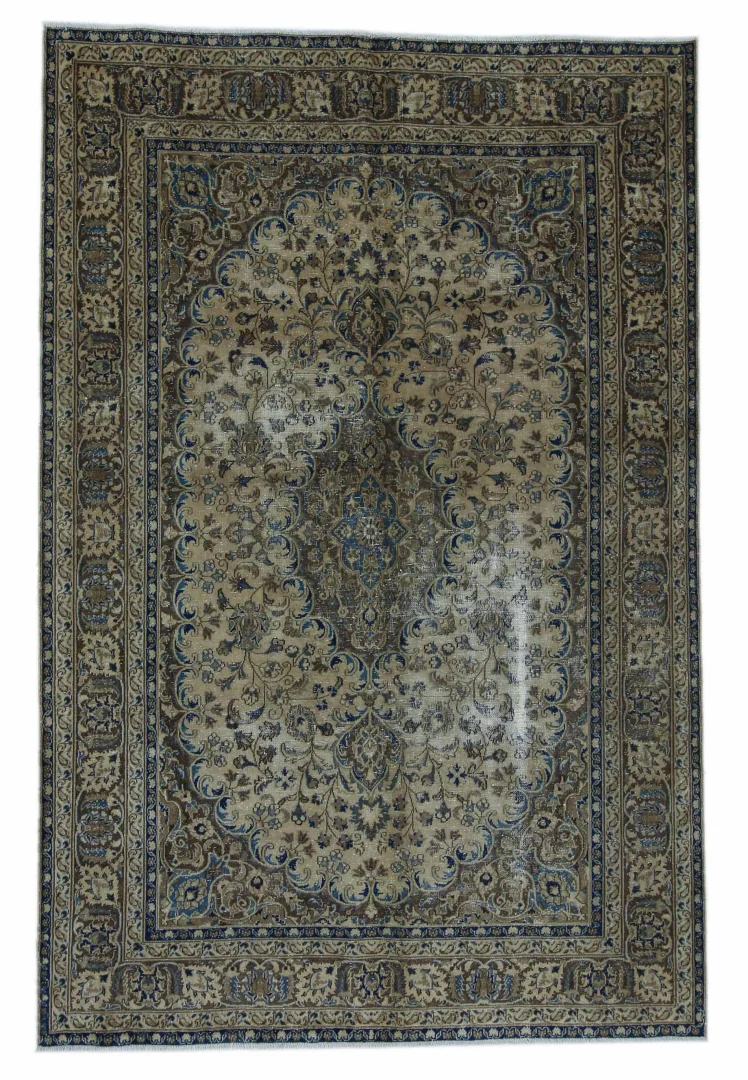 Perserteppich 285 x 188 cm Wolle handgeknüpft
