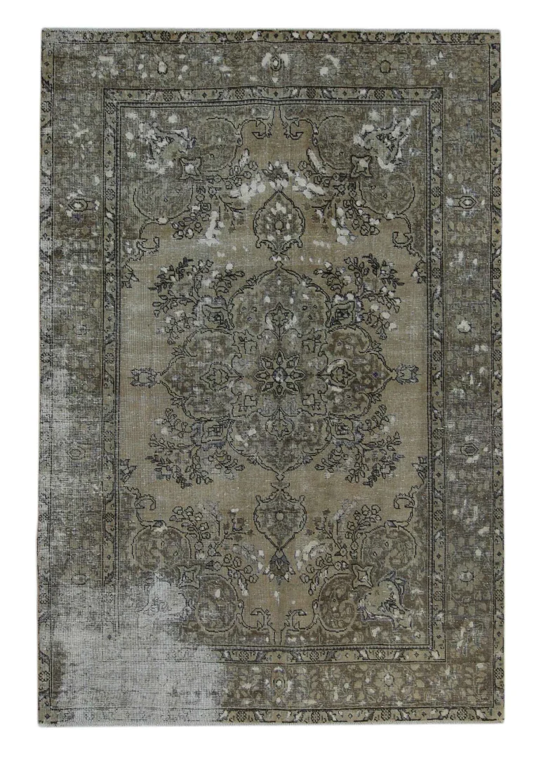Perserteppich 285 x 191 cm Wolle handgeknüpft