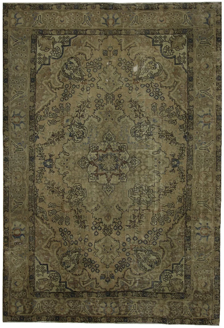 Perserteppich 285 x 196 cm Wolle handgeknüpft
