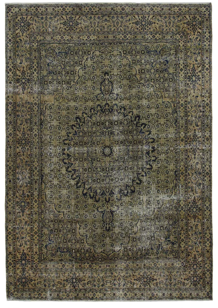 Perserteppich 287 x 200 cm Wolle handgeknüpft