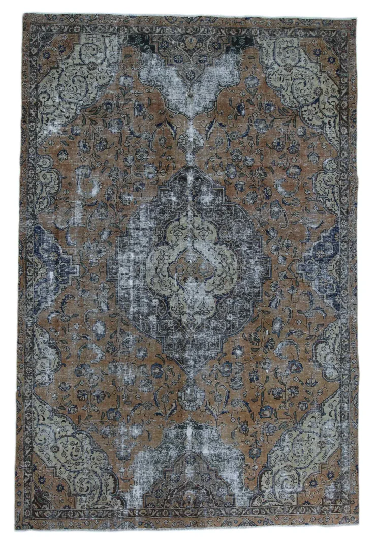 Perserteppich 338 x 225 cm Handgeknüpft