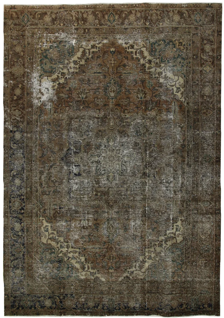 Perserteppich 338 x 238 cm Wolle handgeknüpft