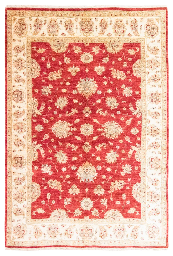 ziegler-perserteppich-235-x-165-cm-ca-200000-knoten-m-steinwasche Orientteppich Ziegler 235 x 165 cm Wolle handgeknüpft