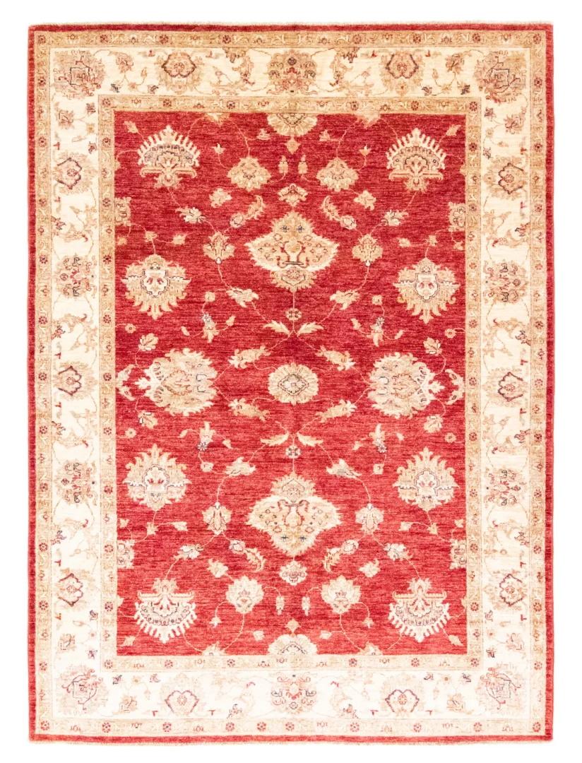 ziegler-perserteppich-235-x-171-cm-ca-200000-knoten-m-steinwasche Orientteppich Ziegler 235 x 171 cm Wolle handgeknüpft