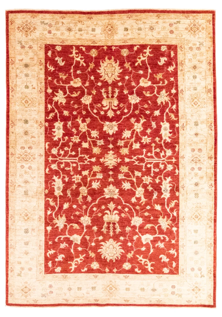 Orientteppich Ziegler 235 x 171 cm Wolle handgeknüpft