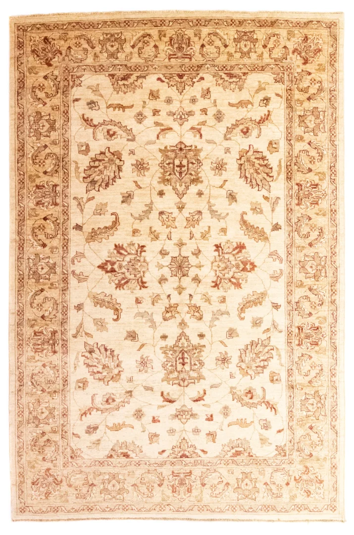 Orientteppich Ziegler 260 x 175 cm Wolle handgeknüpft