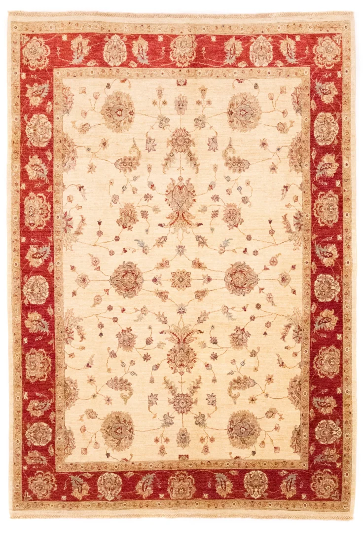 Orientteppich Farahan 294 x 203 cm Wolle handgeknüpft