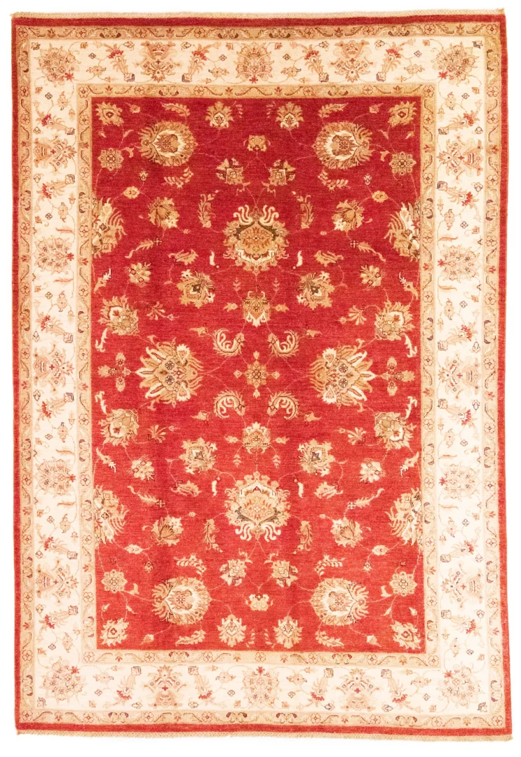 Orientteppich Ziegler 296 x 206 cm Wolle handgeknüpft