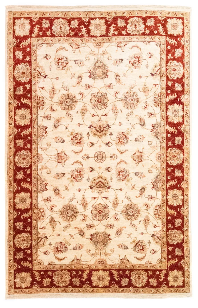 Orientteppich Farahan 307 x 207 cm Wolle handgeknüpft