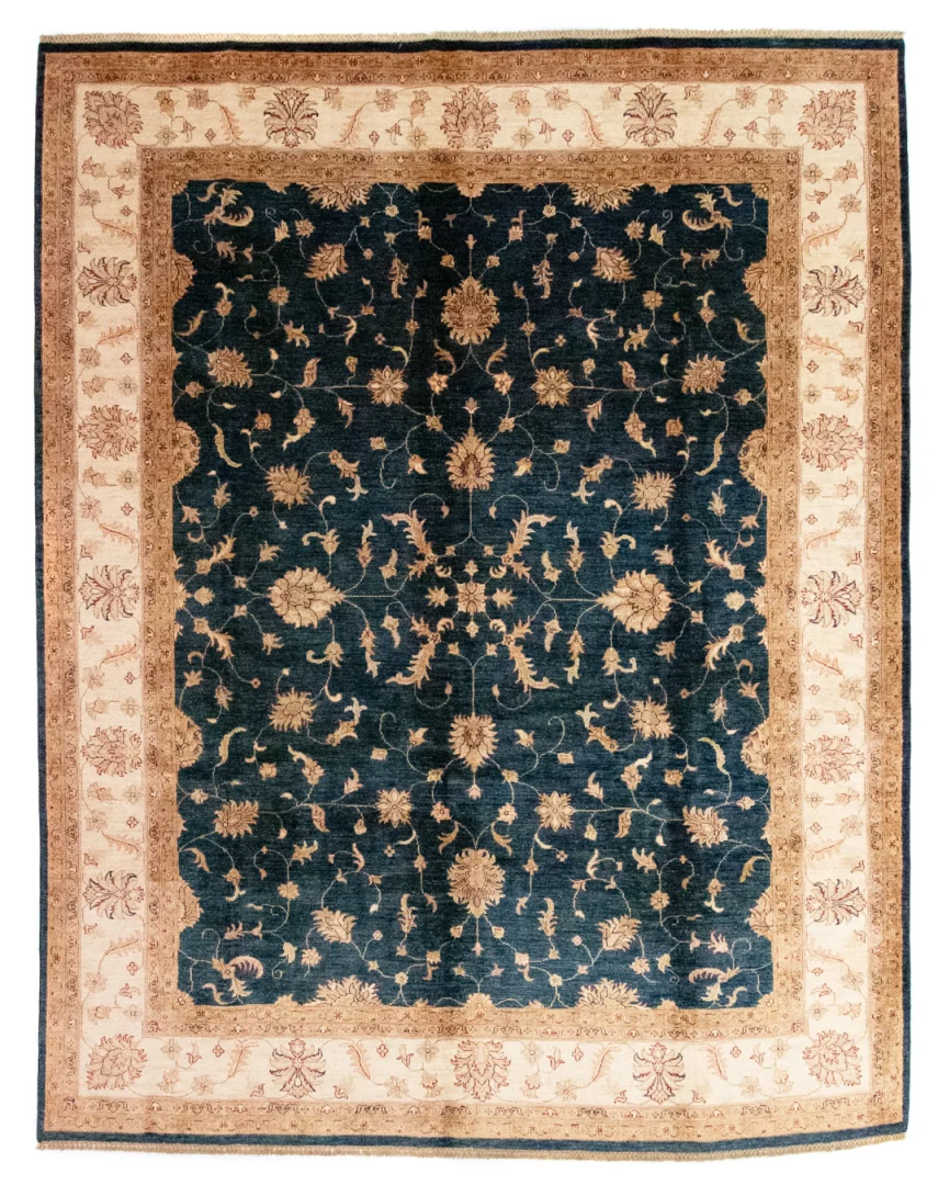 Orientteppich Farahan 309 x 248 cm Wolle handgeknüpft