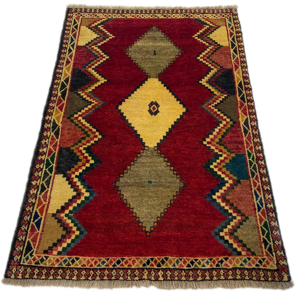Perserteppich Fars Gabbeh 150 x 103 cm Schurwolle handgeknüpft