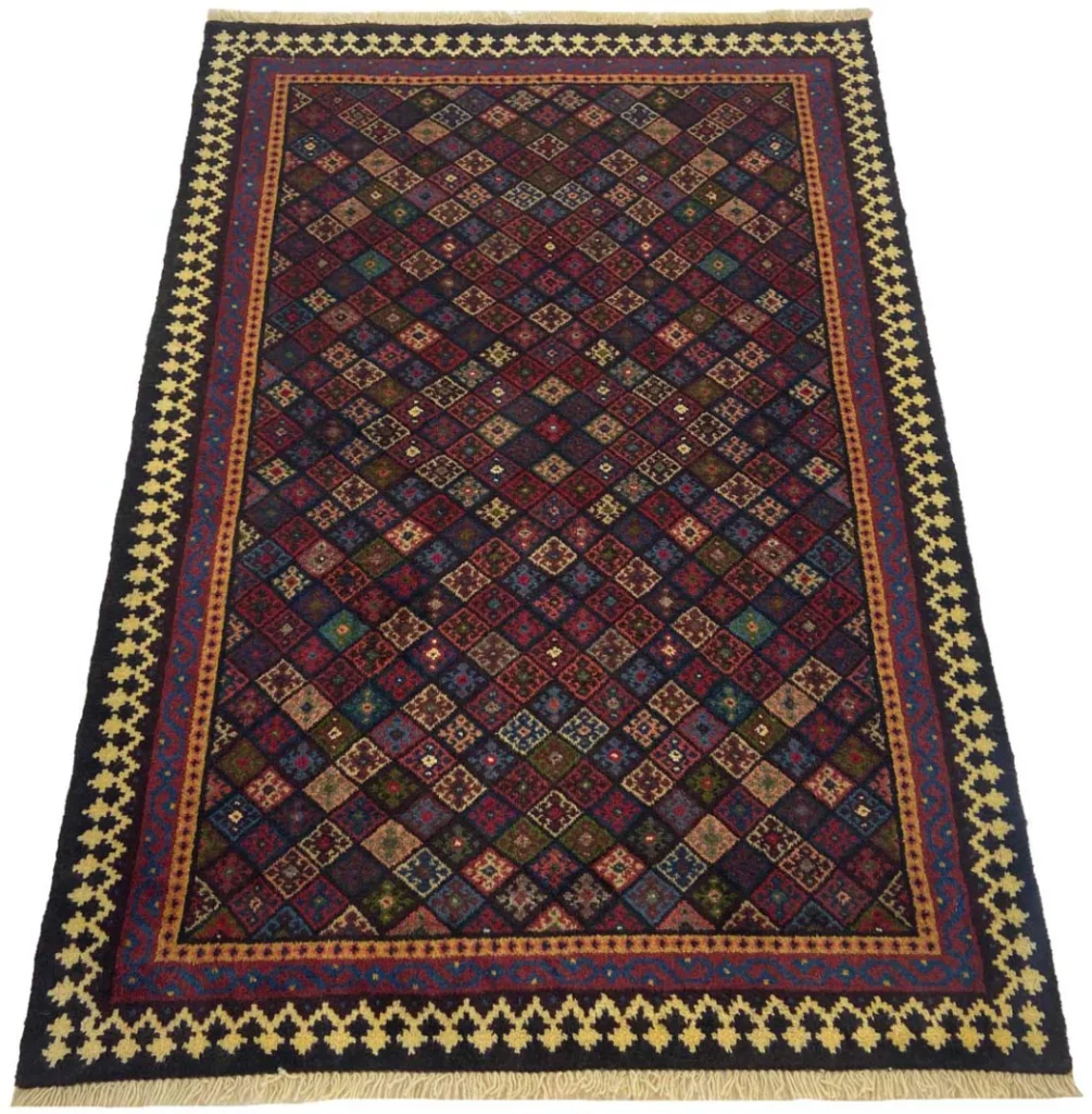 Perserteppich Fars 151 x 105 cm Schurwolle handgeknüpft