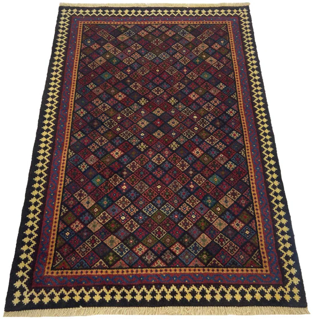 Perserteppich Fars 151 x 105 cm Schurwolle handgeknüpft