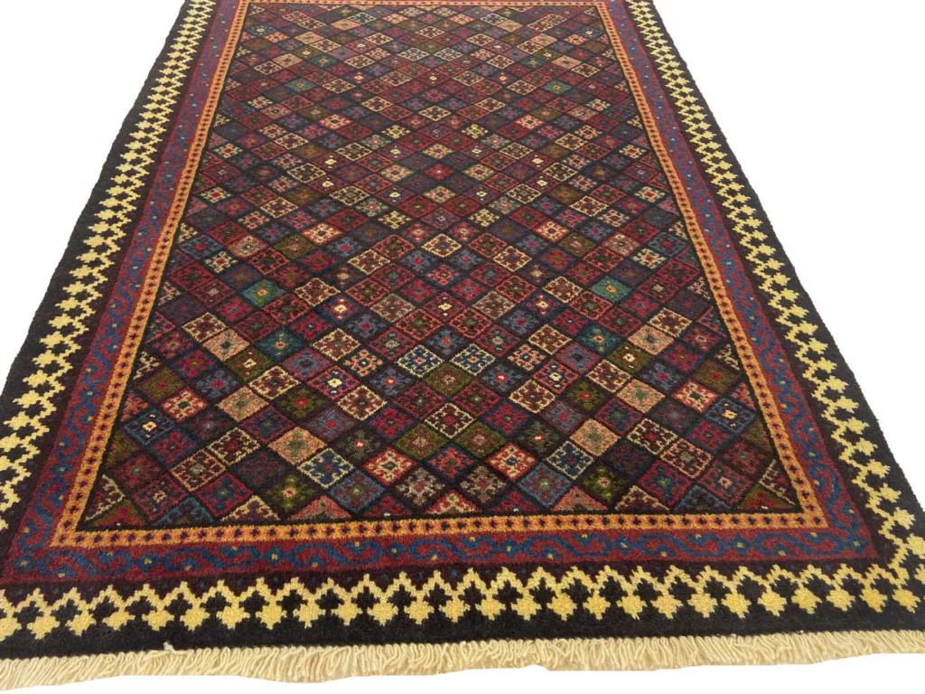 Perserteppich Fars 151 x 105 cm Schurwolle handgeknüpft