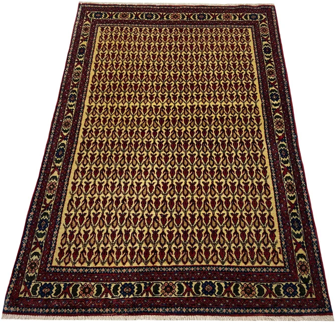 Perserteppich Gabbeh-Shuli 153 x 105 cm Wolle handgeknüpft