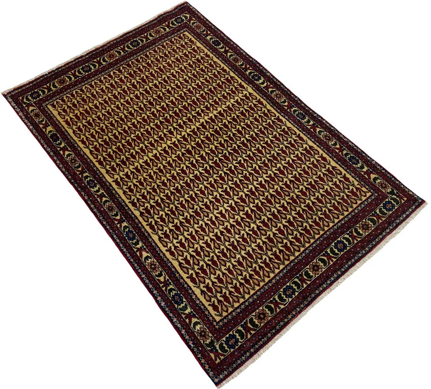 Perserteppich Gabbeh-Shuli 153 x 105 cm Wolle handgeknüpft