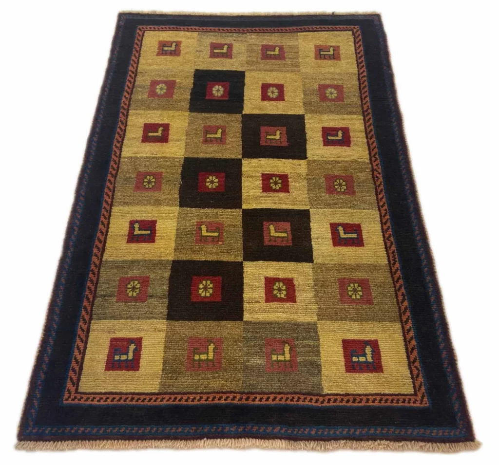Perserteppich Fars 155 x 102 cm Schurwolle handgeknüpft