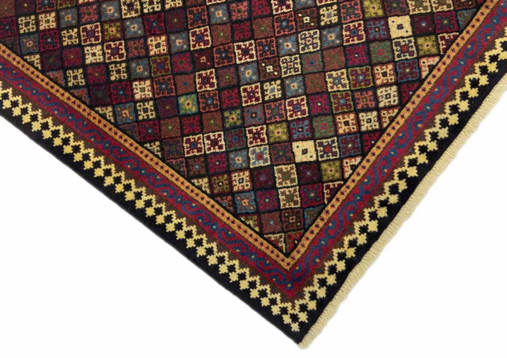 Perserteppich Gabbeh 158 x 107 cm Wolle handgeknüpft