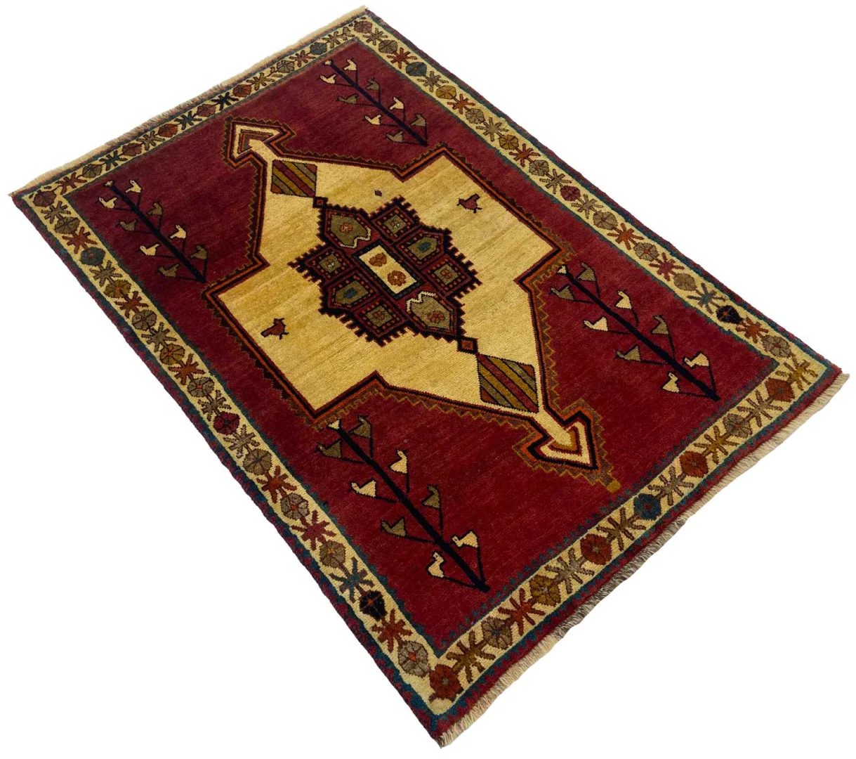 Perserteppich Fars 160 x 110 cm Wolle handgeknüpft