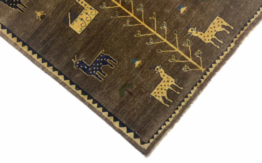 Perserteppich Fars 164 x 114 cm Schurwolle handgeknüpft