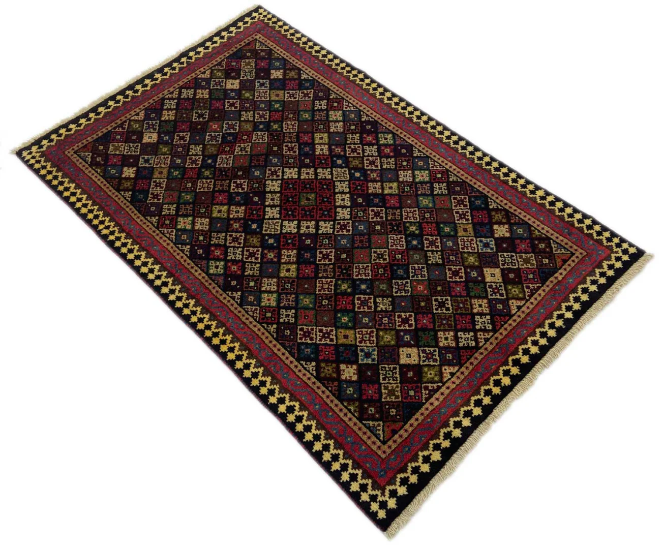 Perserteppich Fars 166 x 104 cm Wolle handgeknüpft