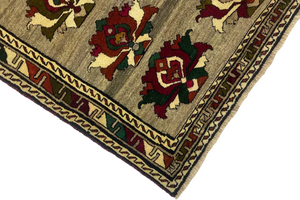 Perserteppich Fars Gabbeh 168 x 118 cm Schurwolle handgeknüpft